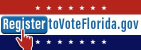 Link to Online Voter Registration Application with the State of Florida. Register to vote Florida.gov